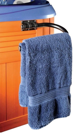 Spa Towel Bar - Handtuchhalter | 10 x 1,3 x 14,5 Zoll