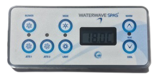 Display VL701 | Waterwave Spas® | Platinum Serie