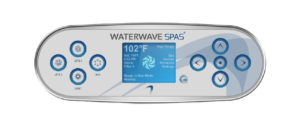 Display TP800 | Waterwave Spas® | Platinum Serie