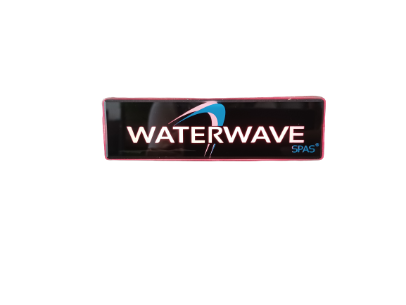 Waterwave Spas® LED Cabinet Logo | 140 x 40 mm