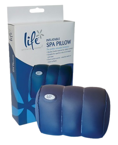 Inflatable Spa Pillow | Aufblasbares Kopfkissen | 220 x 130 x 50 mm