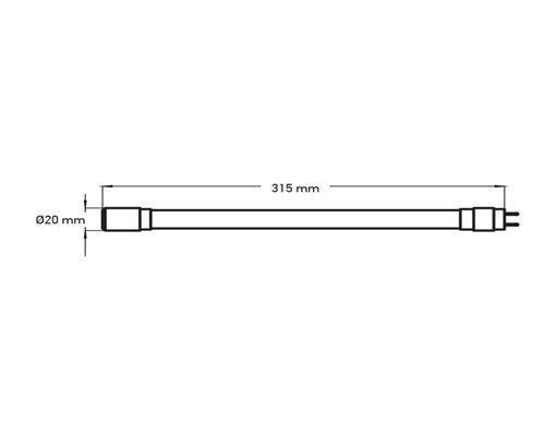 UV-C-Ersatzlampe für Waterwave Spas® Ø 20 mm