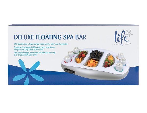 Deluxe Floating Spa Bar | Schwimmende Spa Bar | 500 x 420 mm