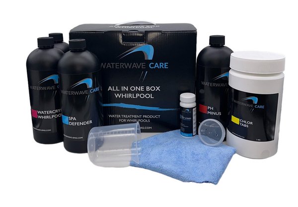 Waterwave Care® ALL IN ONE Box für Whirlpools (Chlor)